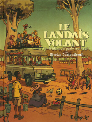 cover image of Le blanc qui parle tout seul